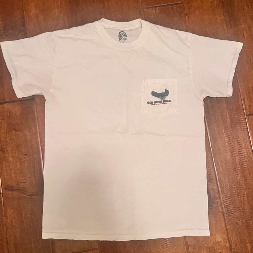 Old Guys Rule White T-Shirt